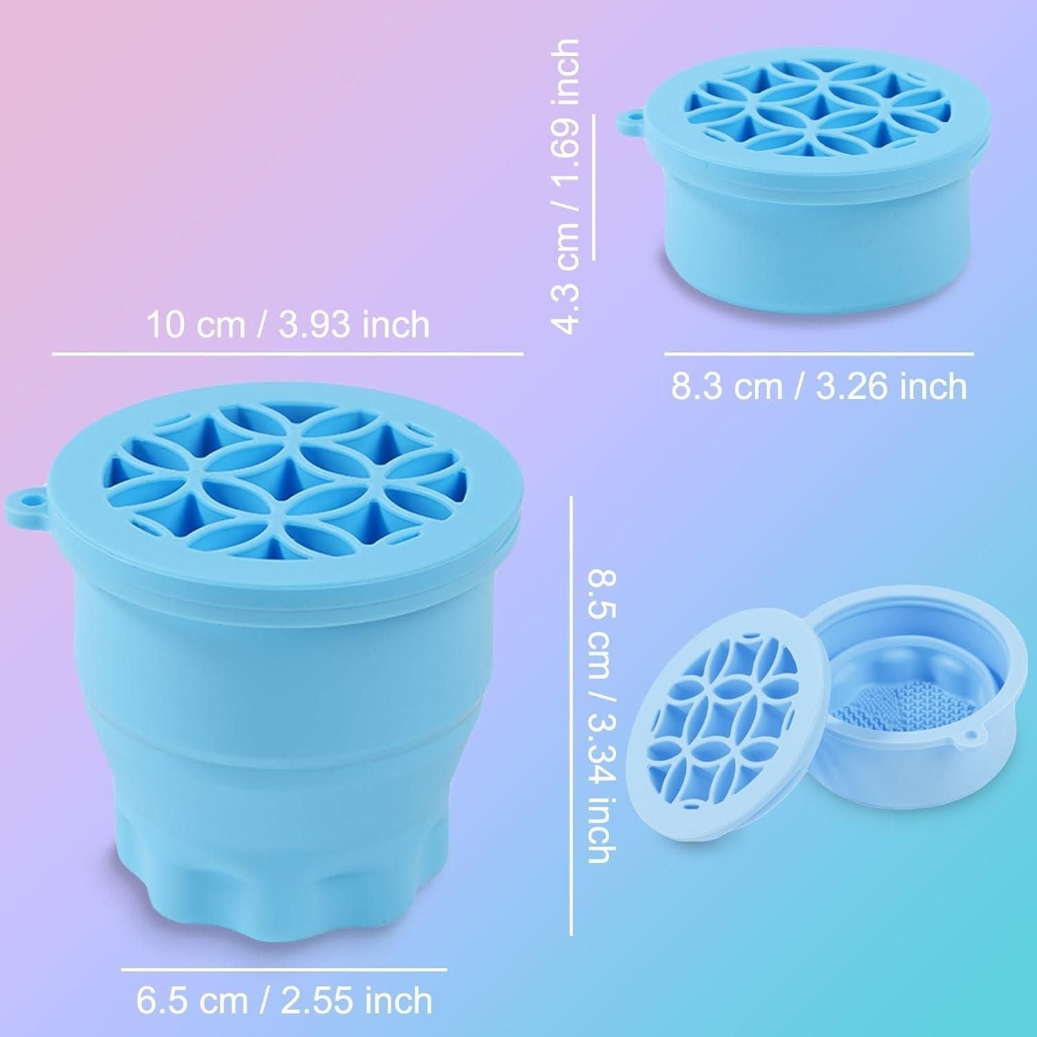 Silicon Makeup Brushes Cleaning Cup mkp0fp-jd