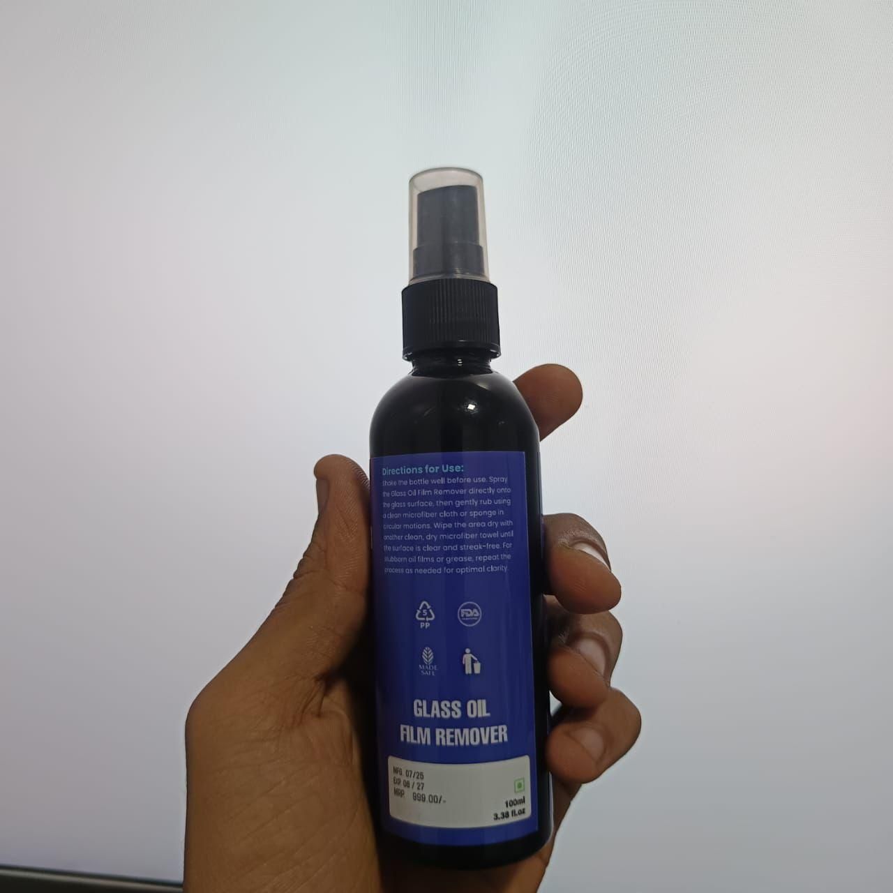 Glass Oil Film Remover 200 ml Pack of 2 mkp0fp-jd
