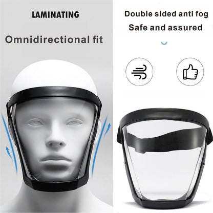 Full Face Anti-Fog Transparent Face Mask mkp0fp-jd