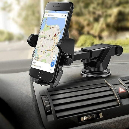 Revolex Zoom Star Pros Car Mobile Holder For Dashboard Black mkp0fp-jd