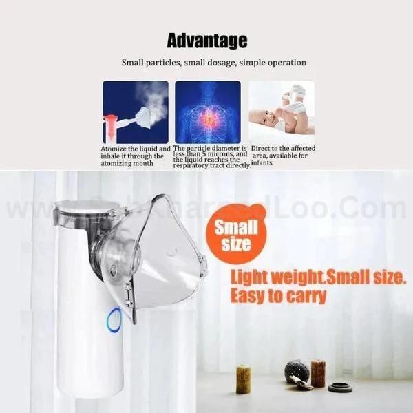 Portable Mesh Nebulizer for Kids & Adults mkp0fp-jd