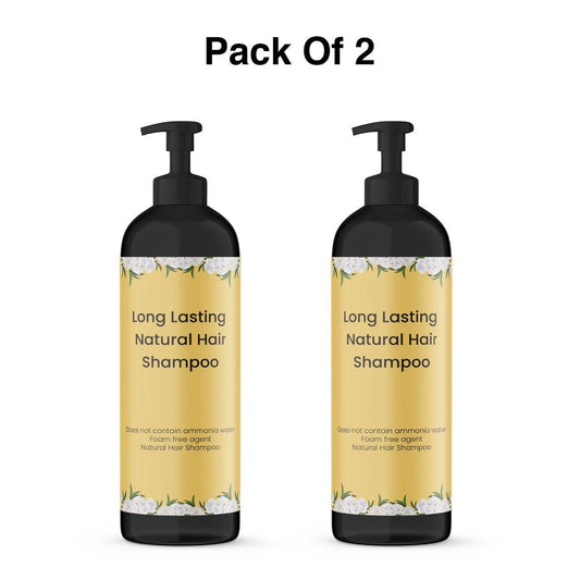 Long Lasting Natural Hair Dye Shampoo 100ML (Pack of 2) mkp0fp-jd