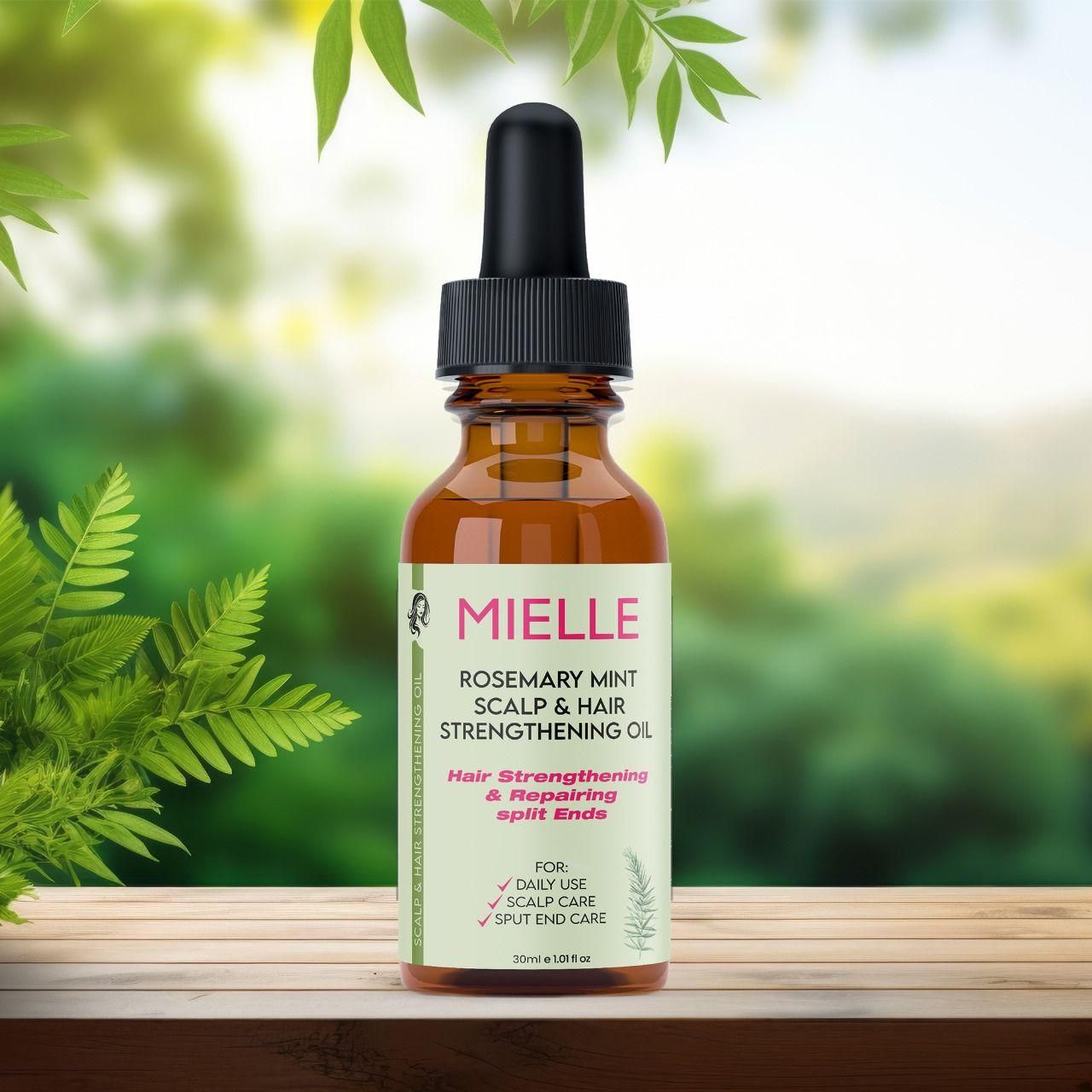 Rosemary Mint Scalp & Hair Strengthening Oil 30ml (Pack Of 1) mkp0fp-jd