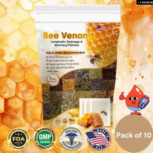 Vee Vesom Lymphatic Daiamage & Sliming Patches (10 Patches) mkp0fp-jd