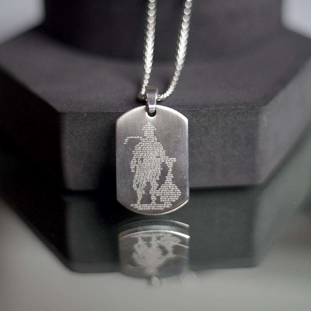 Hanuman Chalisha Pendant with Chain mkp0fp-jd