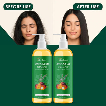 TryOnes BATANA OIL SHAMPOO with Rosemary Extract (Pack of 2) mkp0fp-jd