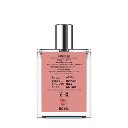 Briss Kiss Eau De Parfum ?Unisex Romantic Long Lasting Fragrance (Pack of 2) mkp0fp-jd
