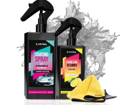 Coating Spray and Foam Car Cleaner 200ml (Combo) mkp0fp-jd