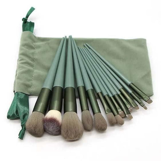13 Pcs Makeup Brush with Pouch Set mkp0fp-jd