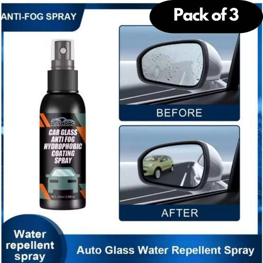 Car Glass Anti- Fog Hydrophobic Coating 300ML Pack of 3 mkp0fp-jd
