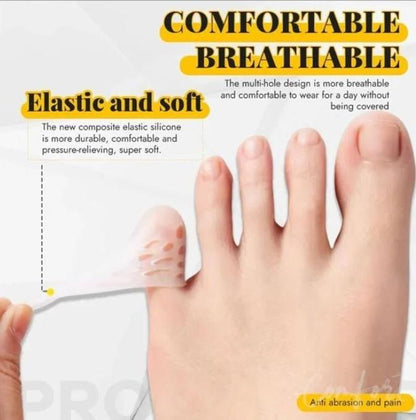 Silicone Anti-Friction Toe Protector (Pack Of 2) mkp0fp-jd