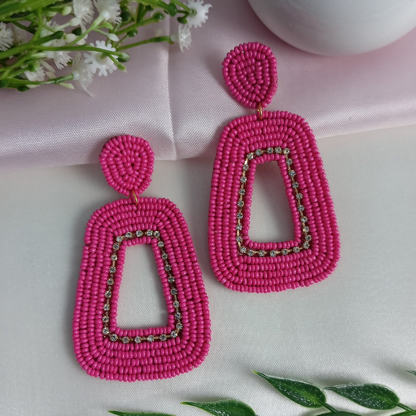 Handmade Beaded Earrings Seed Bead Earring