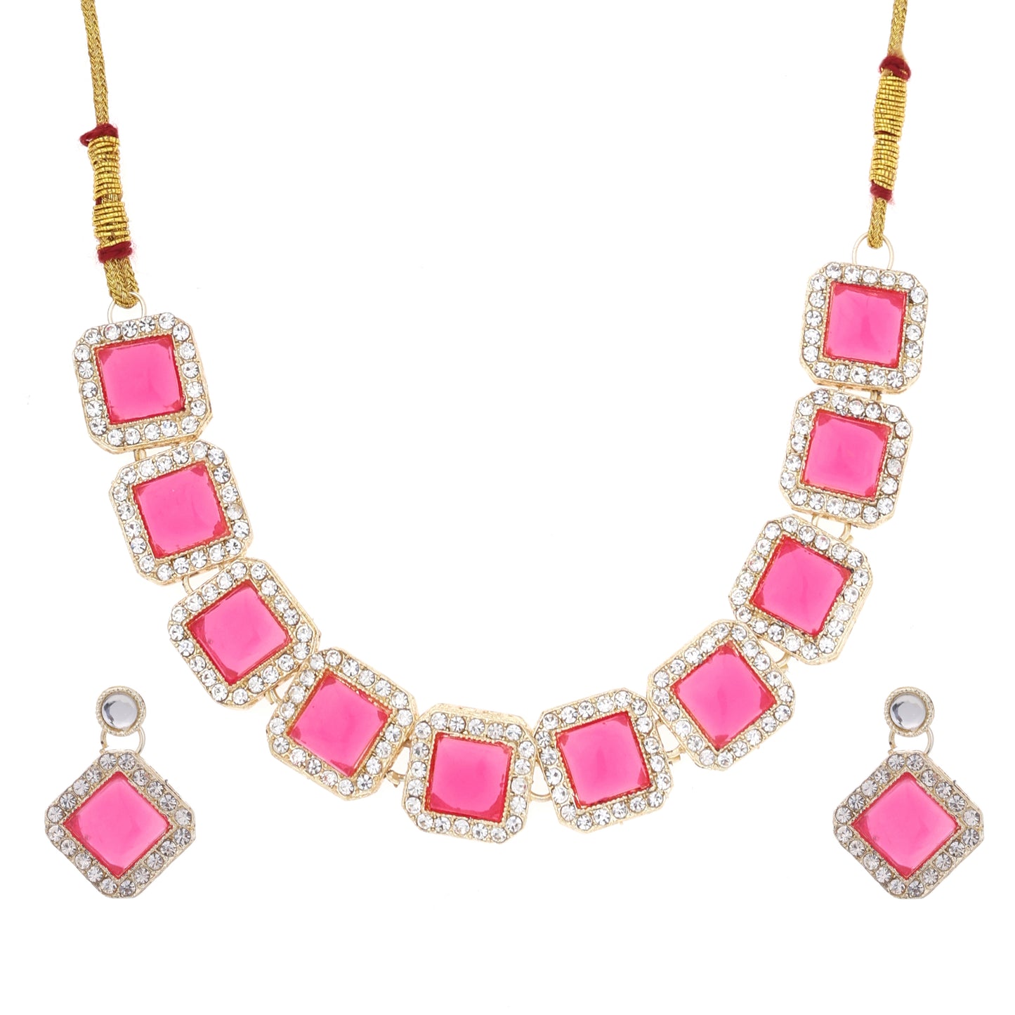 Kundan necklace jewelry set for women