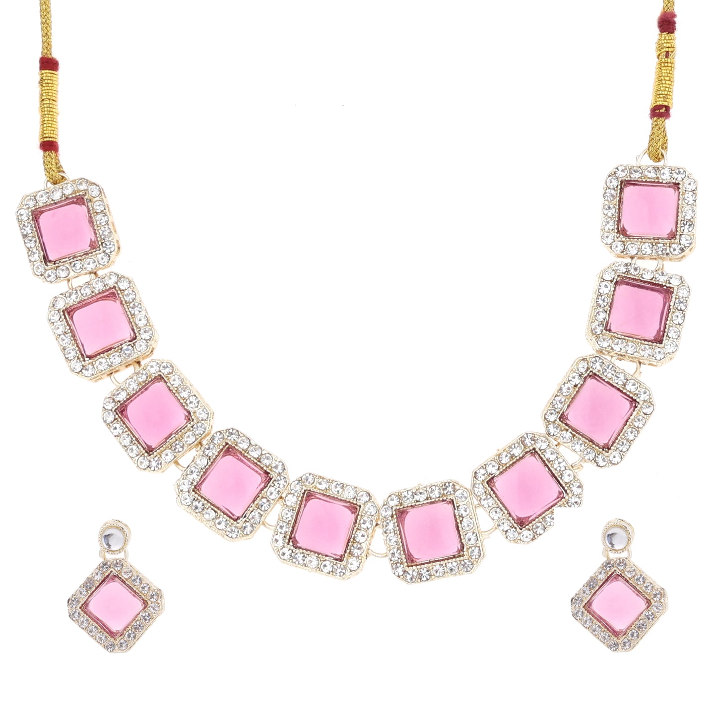 Kundan necklace jewelry set for women