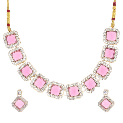 Kundan necklace jewelry set for women