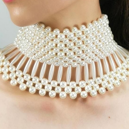 New Trending Designer Pearl Necklace Set for Women