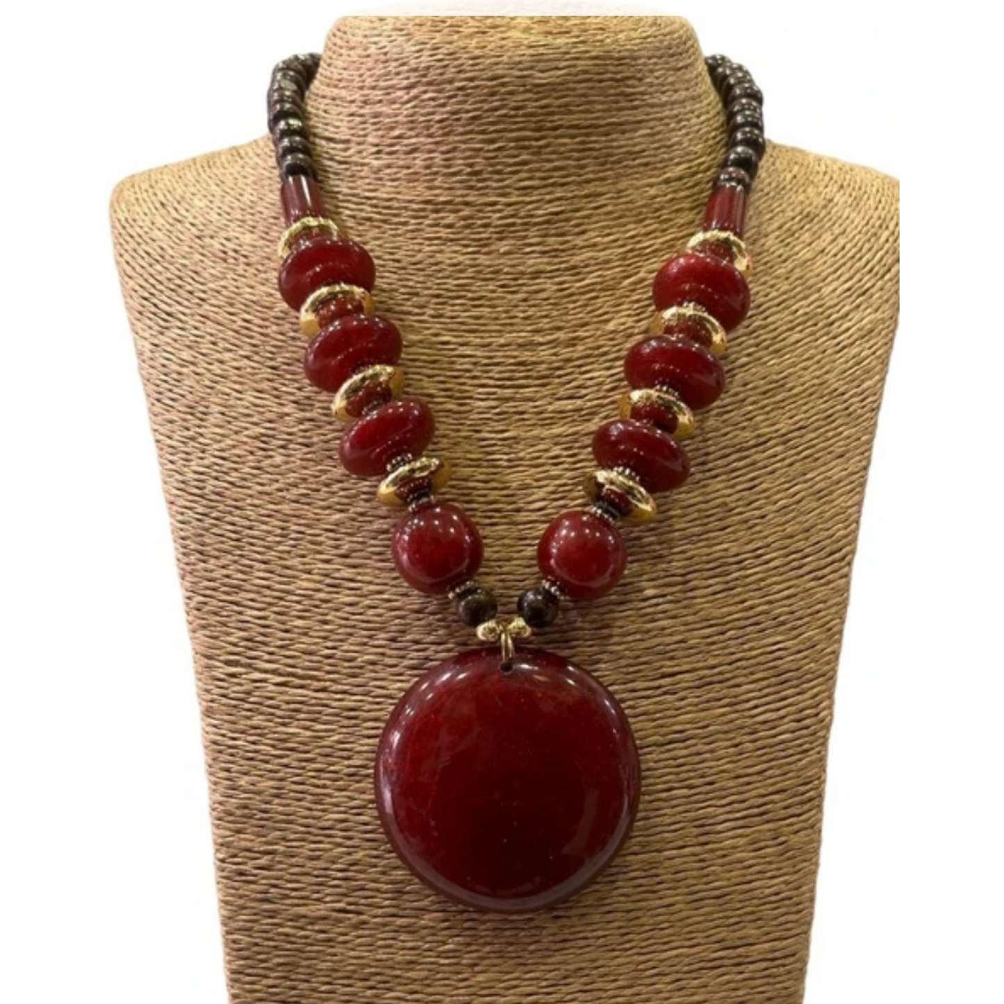 Gemstone Statement Modern Designer Necklace