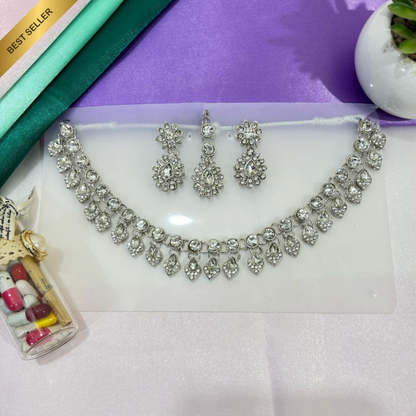 Trending Choker Pearl Work Jewellery Set