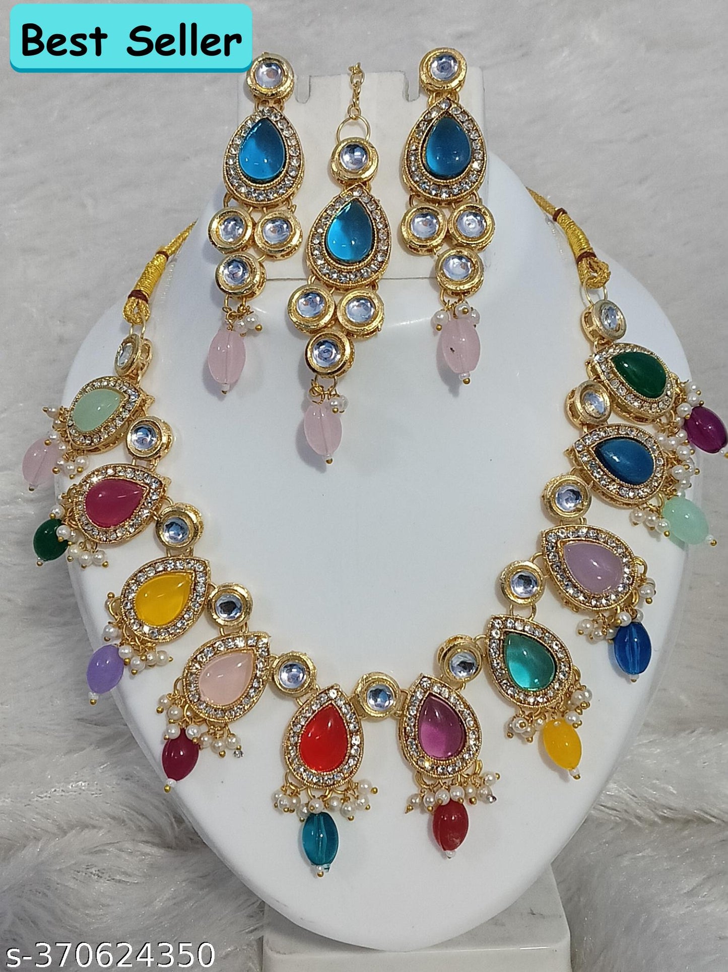 Cubic Zirconia/American Diamond Jewellery Set