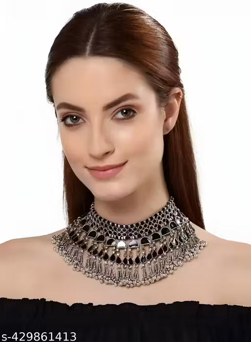 Black Oxidized Jewellery Set
