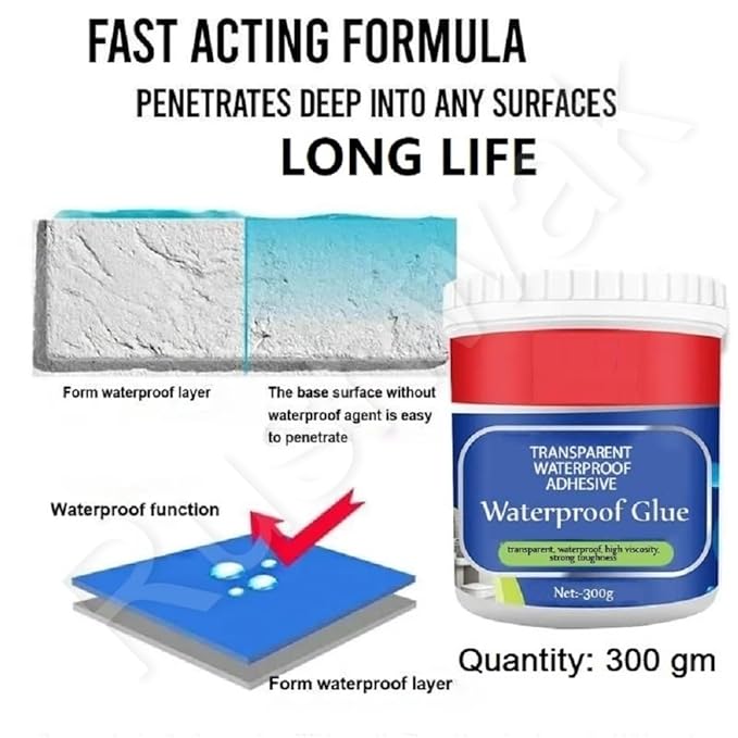 💧Transparent Waterproof Glue Plus Brush - Up to 50% Off Today🔥