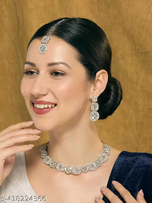 Enchanting Diamond Necklace Set