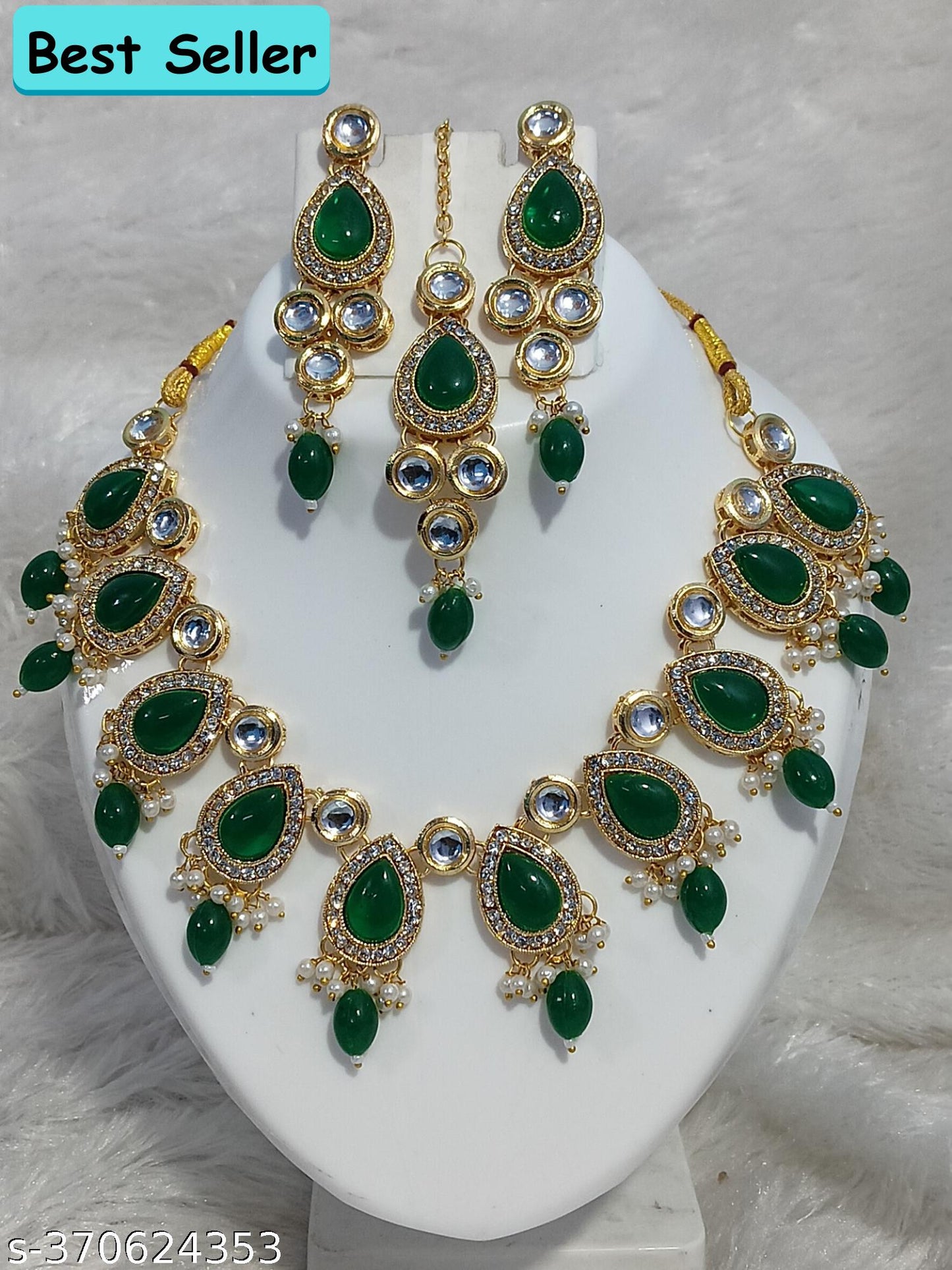 Cubic Zirconia/American Diamond Jewellery Set