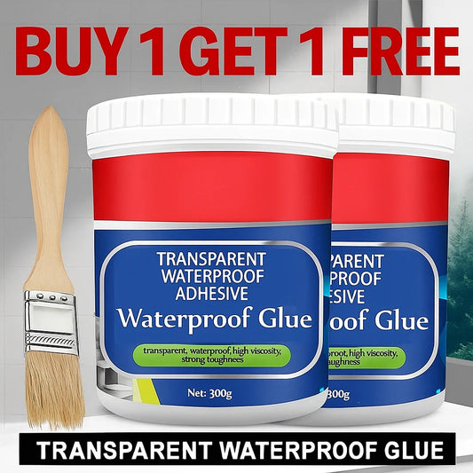💧Transparent Waterproof Glue Plus Brush - Up to 50% Off Today🔥