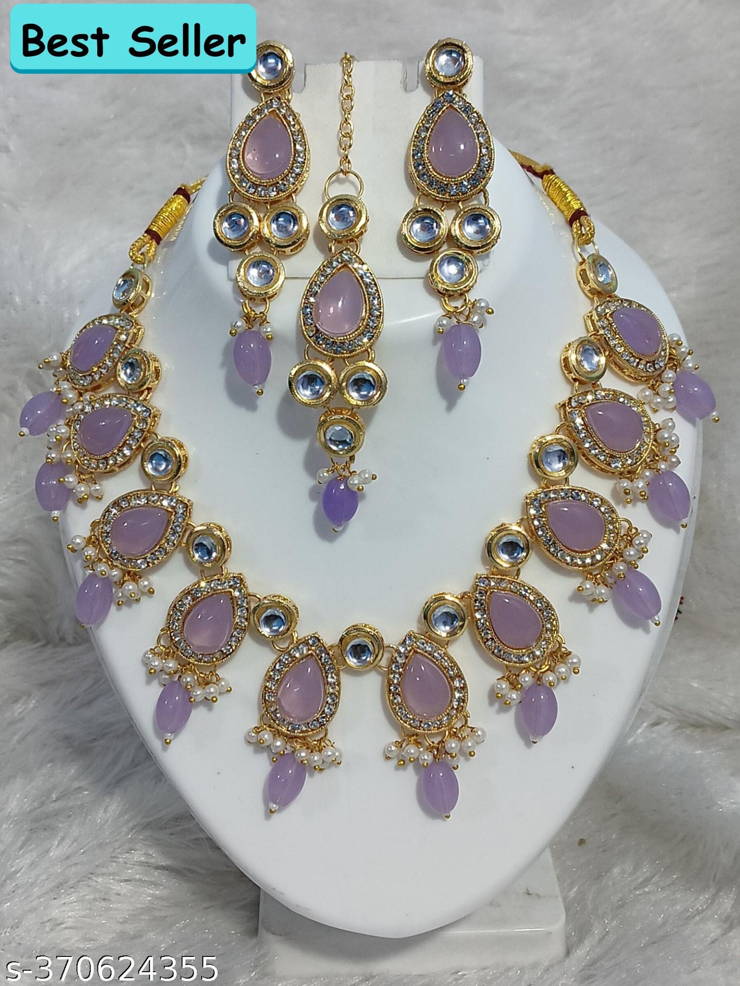 Cubic Zirconia/American Diamond Jewellery Set