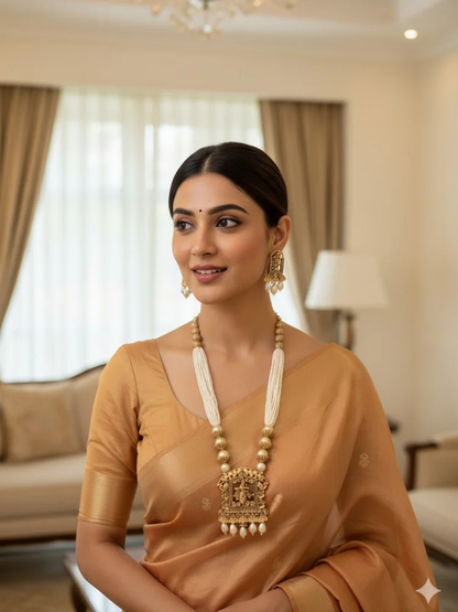 Brass Golden Imitation Temple Jewellery