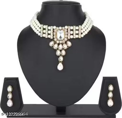 Kundan Pearl Moti combo set miso
