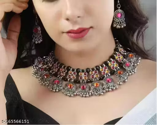Mad Over Fashion MultiColor Jewellery Set